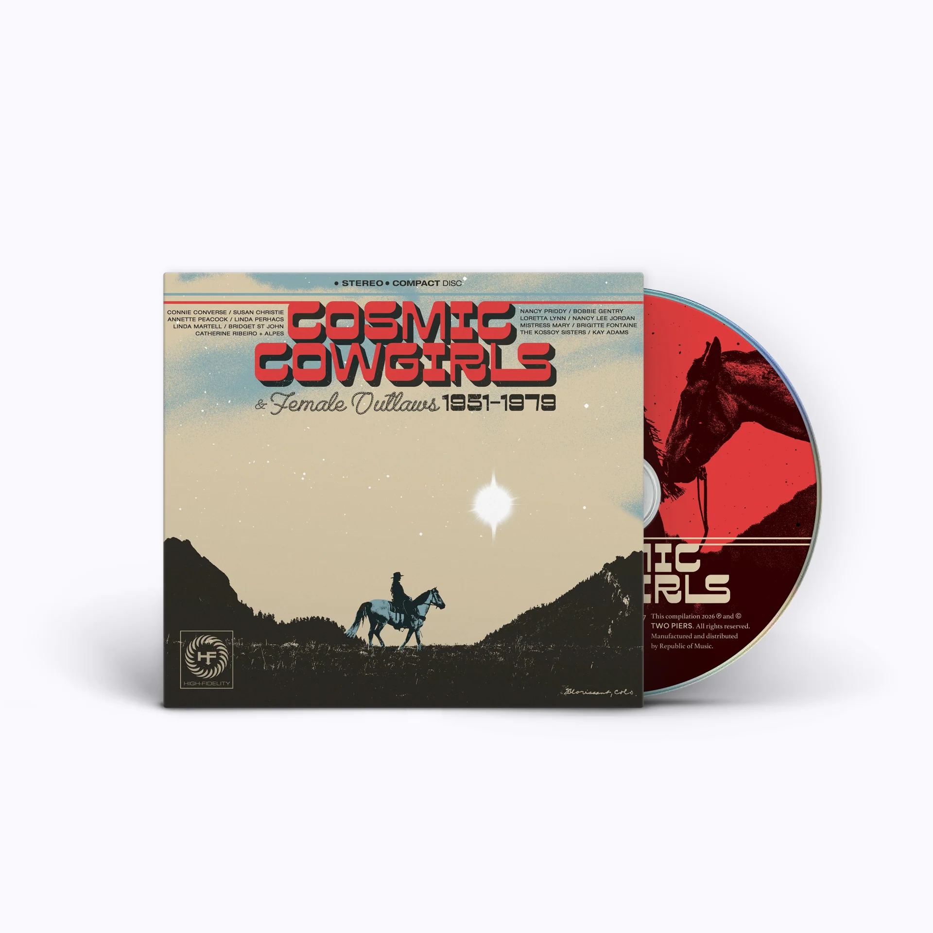Announcing Various Artists - Cosmic Cowgirls & Female Outlaws 1951-1979