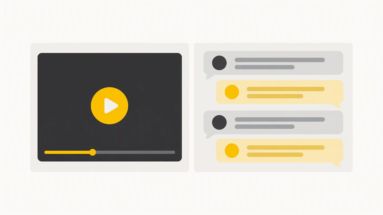Video review and shopper QA panels side by side