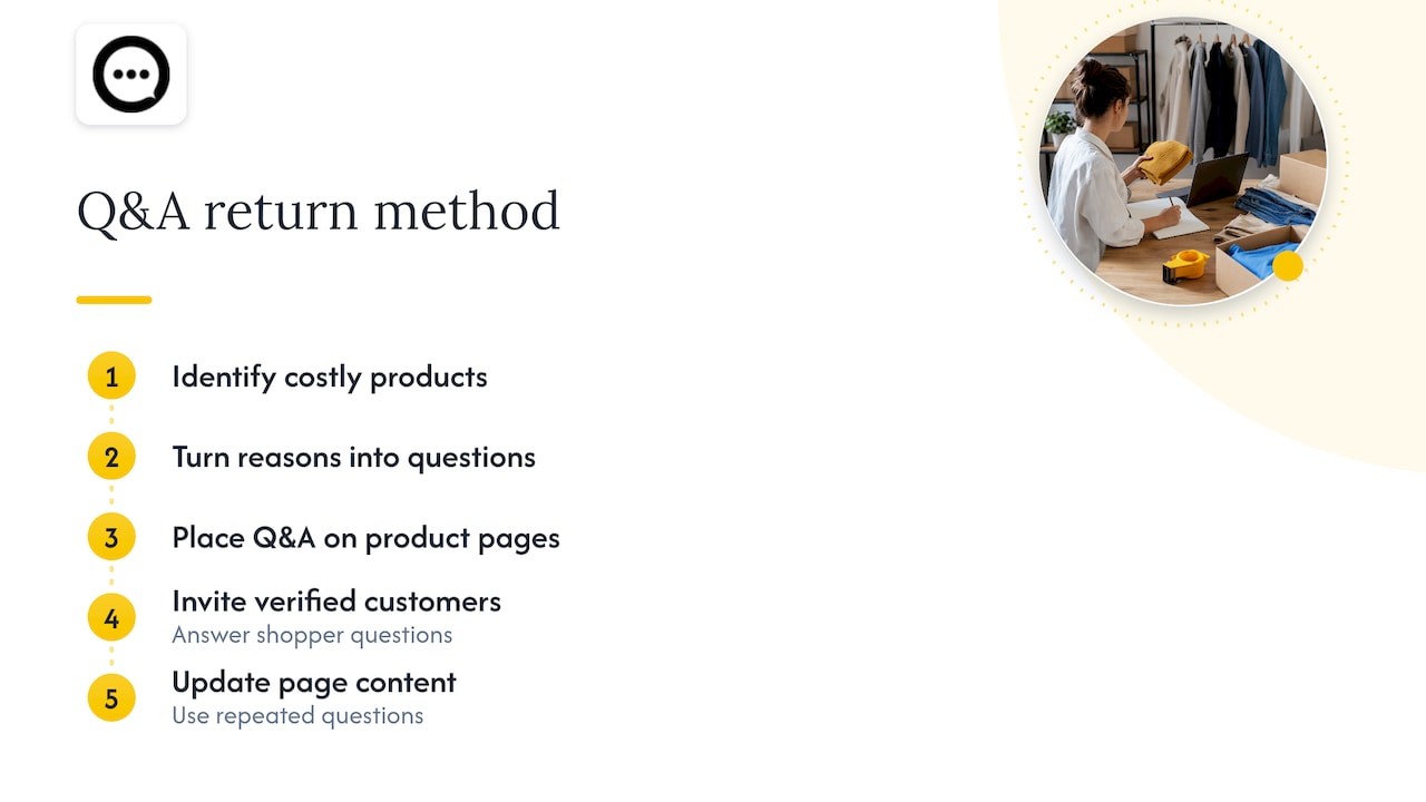 Five steps for reducing returns with QA