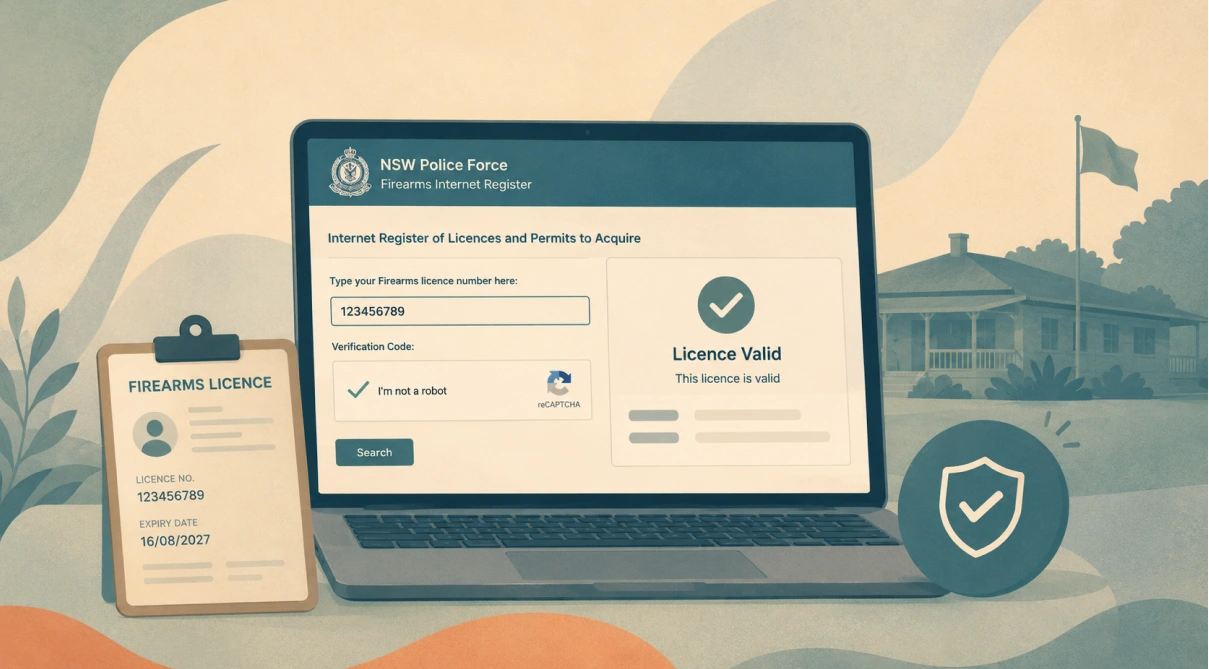 Firearms Licence Check in NSW: How to Verify Licences and PTAs (and Why It Matters for Clubs)