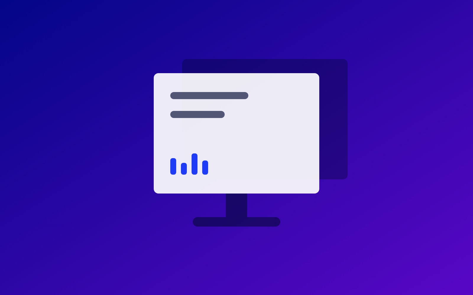 A workstation display carrying an invisible watermark