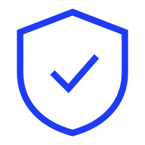 Shield with a checkmark
