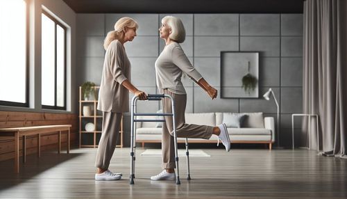 Learn How to Walk with a Walker