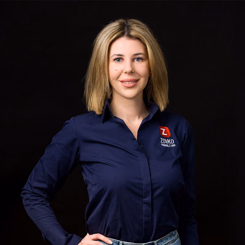 Tamara vom Team der Zovko Consulting GmbH
