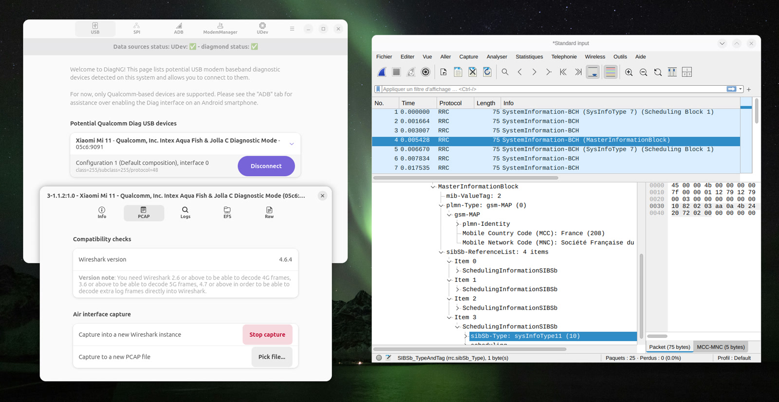 Presenting DiagNG: After QCSuper, a new open-source initiative for freeing up mobile baseband Diag protocols