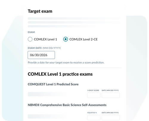 COMLEX Score Predictor