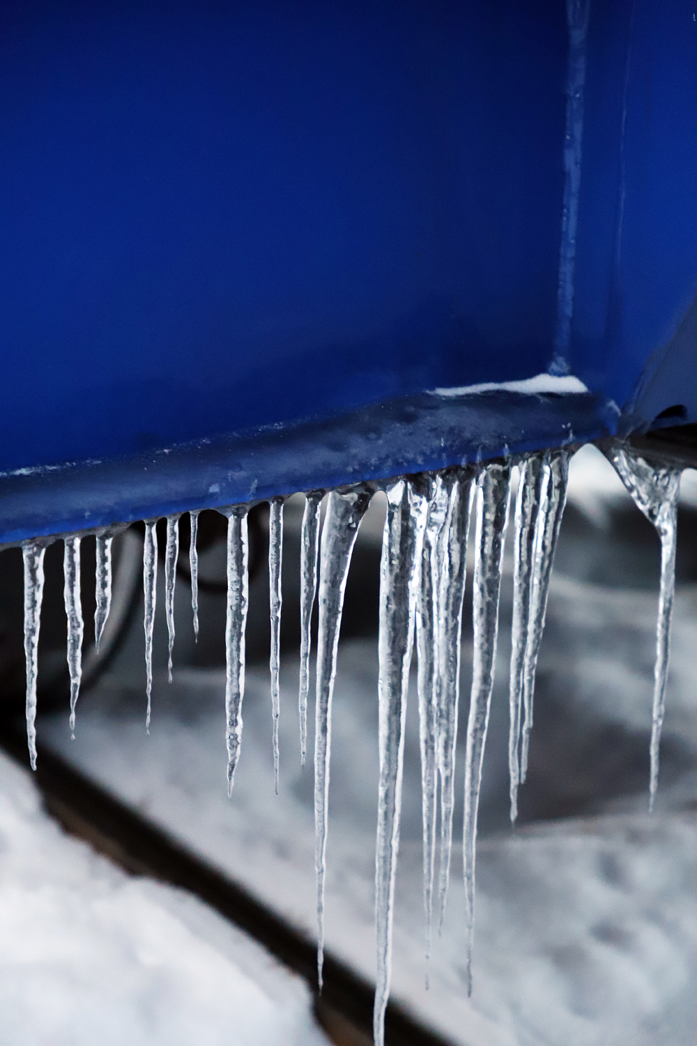 $*Icicles On The Arctic Train* Bjørnfjell, 2025