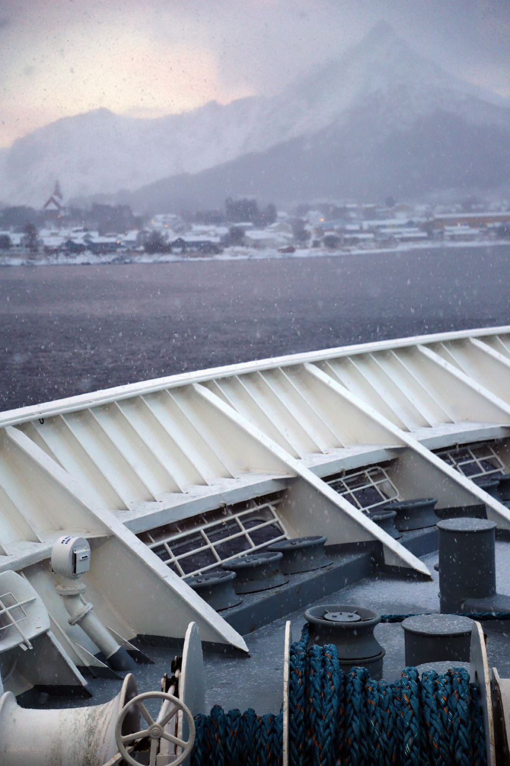 $*Snøstorm* Leknes, 2025