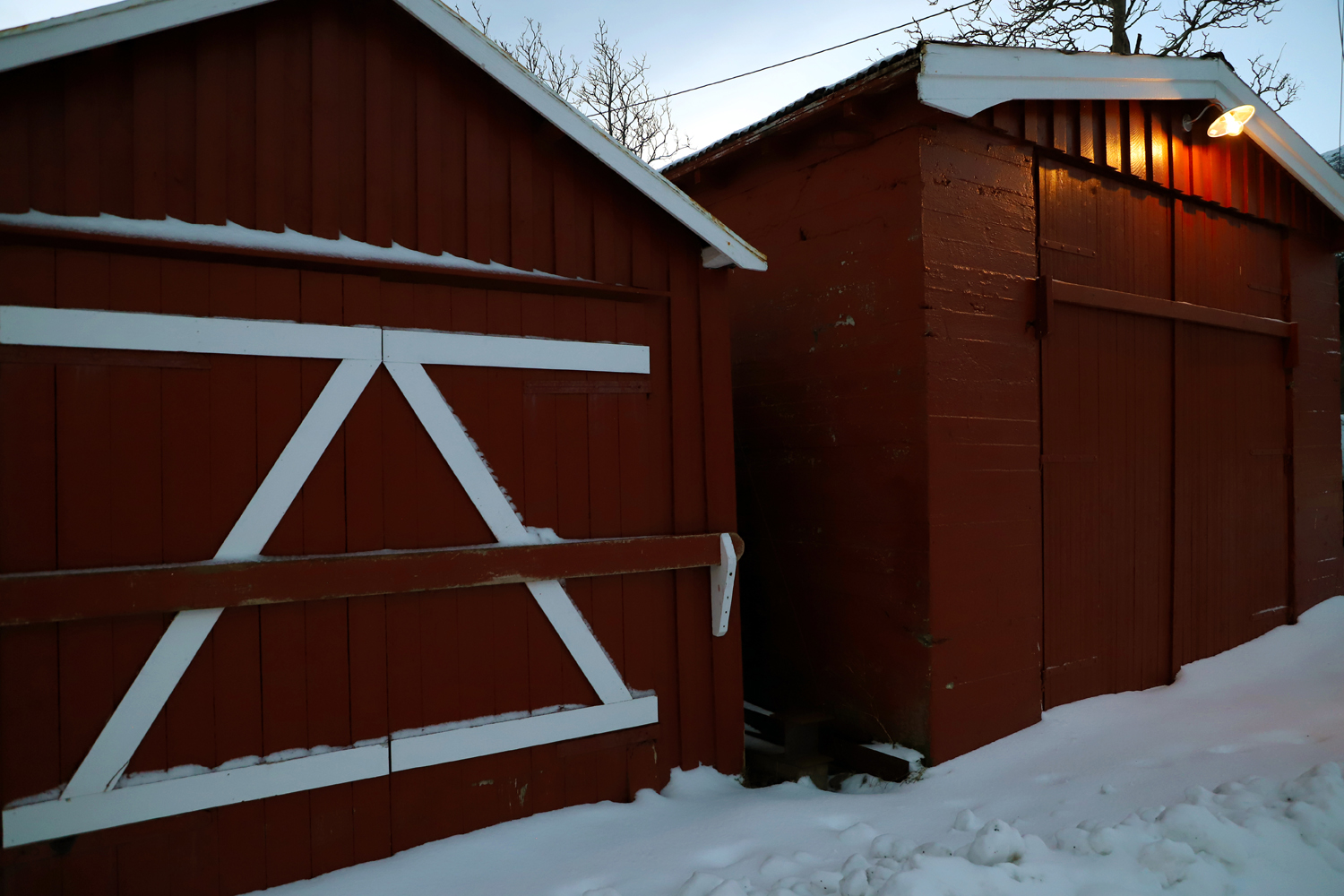 $*Red Sheds* Nusfjord, 2025