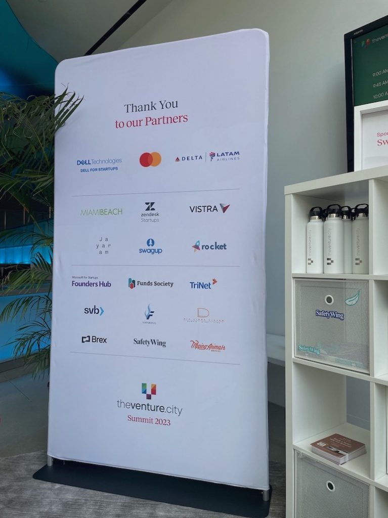 SwagUp swag at TheVentureCity