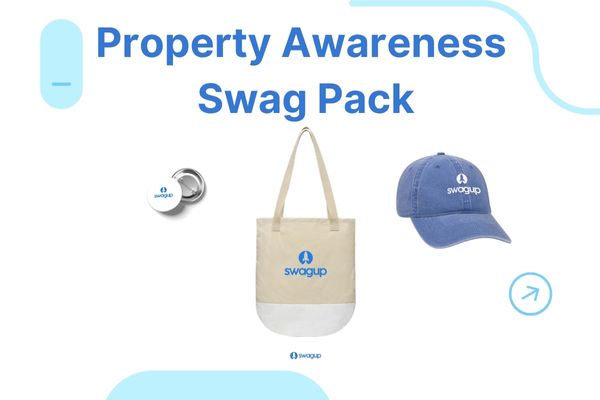 Property Awareness Month Give Back Campaign Swag Pack Surprise And Delight Customers