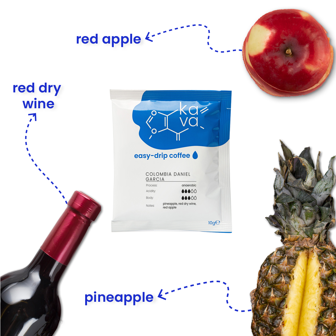 Drip Coffee Bags. Café Colombia Daniel Garcia