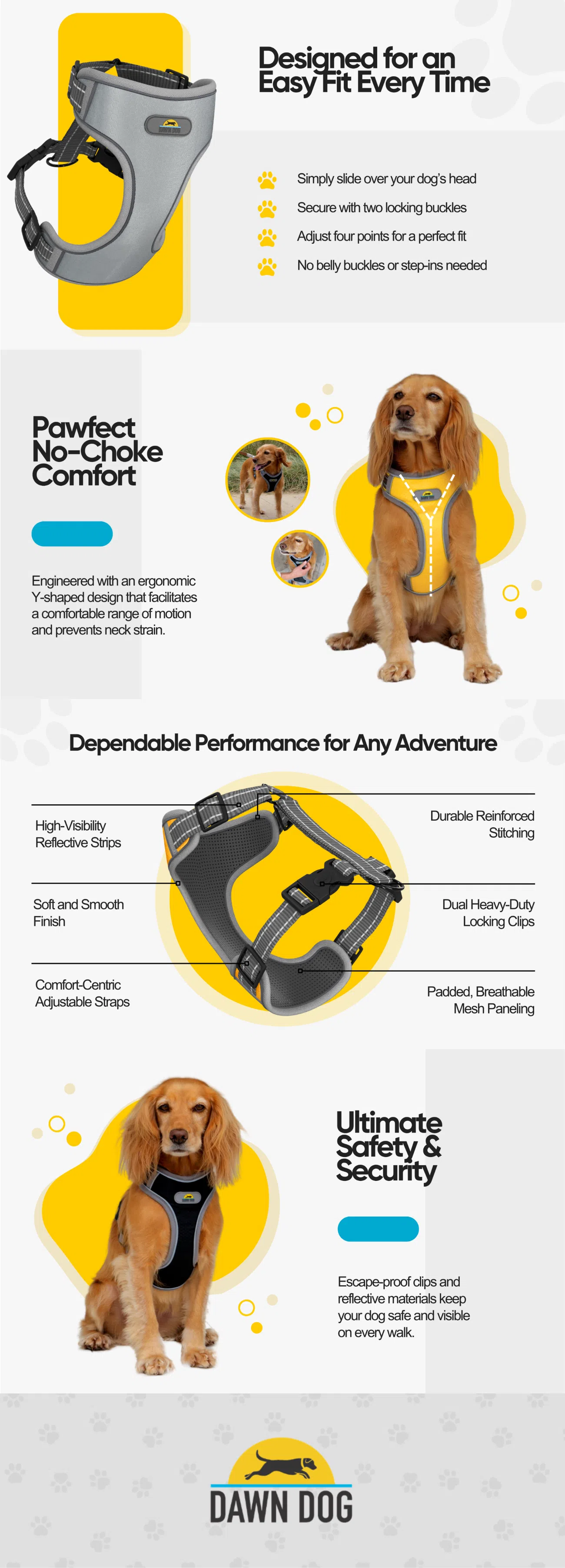 Dawn Dog Product Landing Page