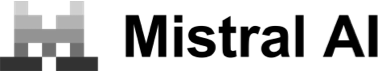 Mistral AI company logo.