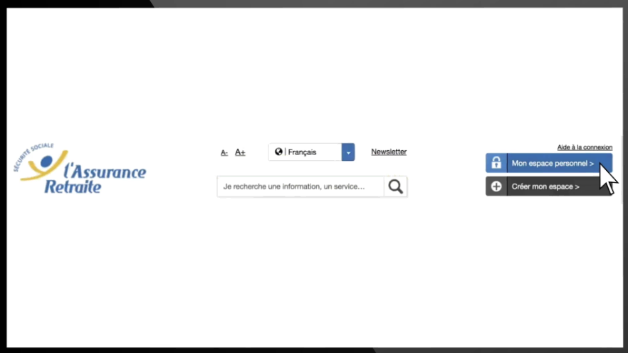 Nous avons enregistré en screencast (capture d’écran vidéo) le processus complet d’une demande de retraite en ligne en collaboration avec la CARSAT. Une introduction en dessin permet de retenir l’attention de l’audience. Nous détaillons ensuite l’outil en animant les captures d’écran vidéo de la plateforme, pour mettre en évidence les 3 avantages : rapide, facile et sécurisé. La cible est rassurée et se projette plus facilement dans la démarche en ligne. Si elle le souhaite, elle peut suivre en parallèle la vidéo, qui lui explique point par point ce qu’elle doit faire. Quelques illustrations dessinées sont intégrées au milieu de la vidéo pour ajouter du dynamisme au tutoriel et relancer l’attention de l’audience. La vidéo a été facilement mise à jour en 2020 suite aux différents changements visuels de la plateforme, et aux quelques modifications du process qui a légèrement évolué.