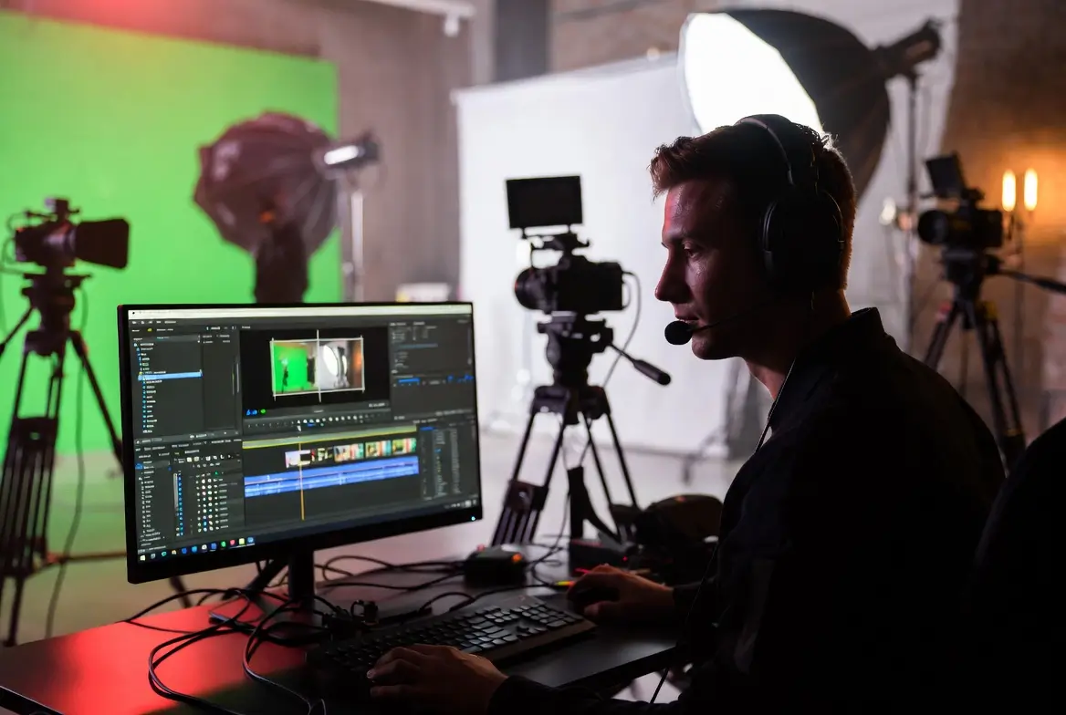 agence de production vidéo en action