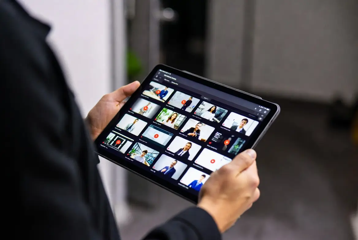 différents supports et formats de vidéos de formation