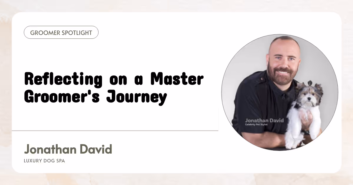 Reflecting on a Master Groomer's Journey