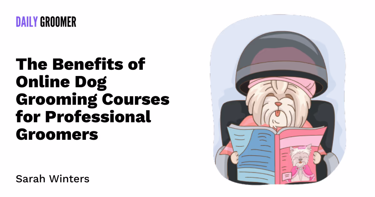 Unleashing Your Potential: The Benefits of Online Dog Grooming Courses for Professional Groomers