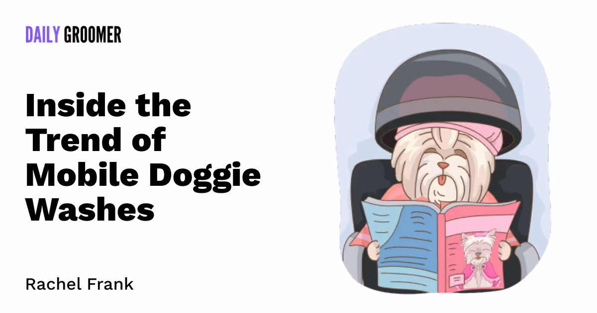 The Squeaky-Clean Pooch: Inside the Trend of Mobile Doggie Washes