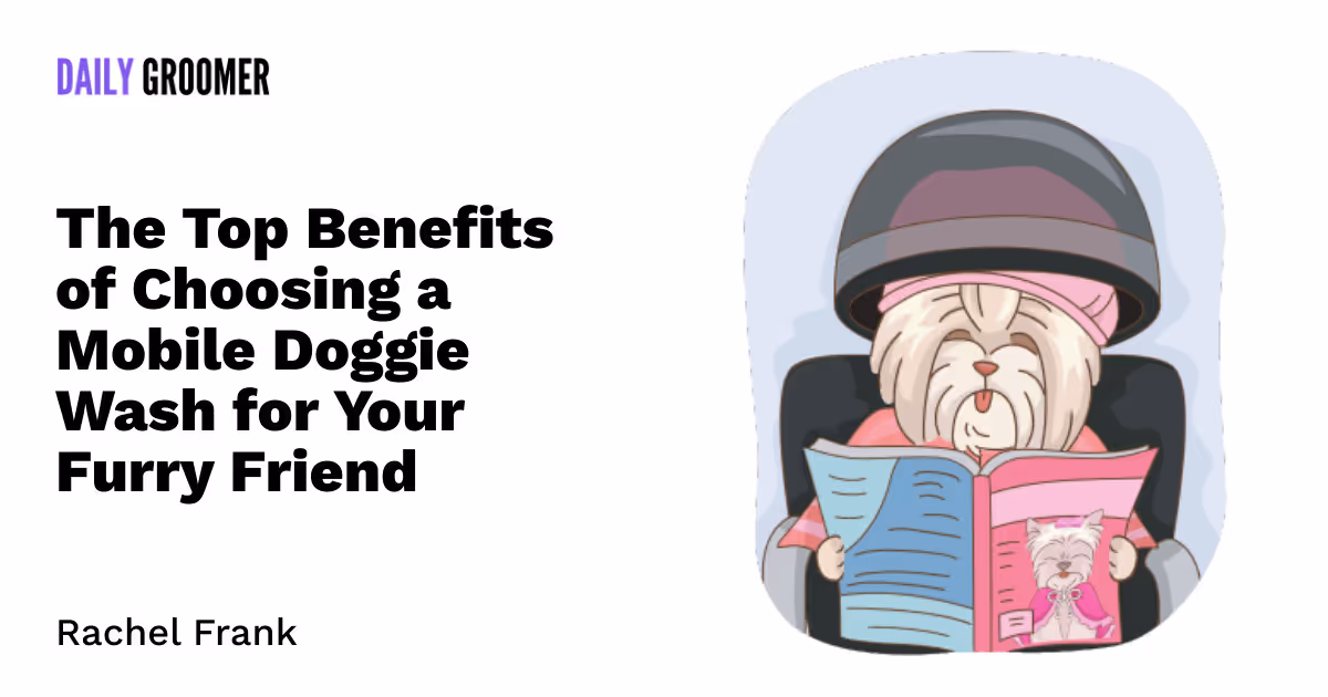 Bubble Wonders: The Top Benefits of Choosing a Mobile Doggie Wash for Your Furry Friend