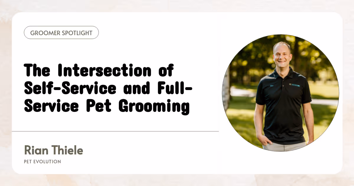 The Intersection of Self-Service and Full-Service Pet Grooming