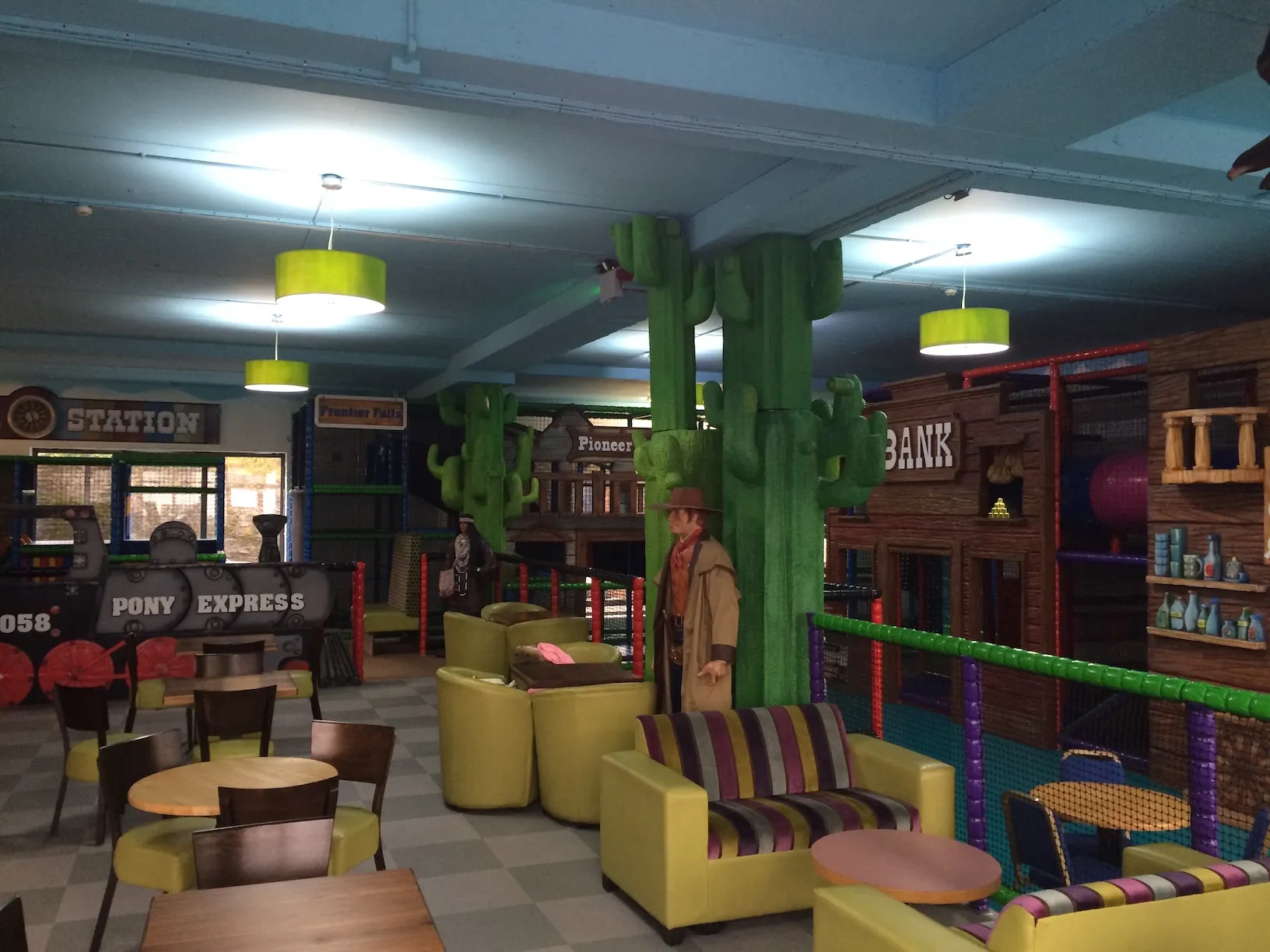 Large scale themed entertainment and immersive visitor experience designed for Safe Play Imagined