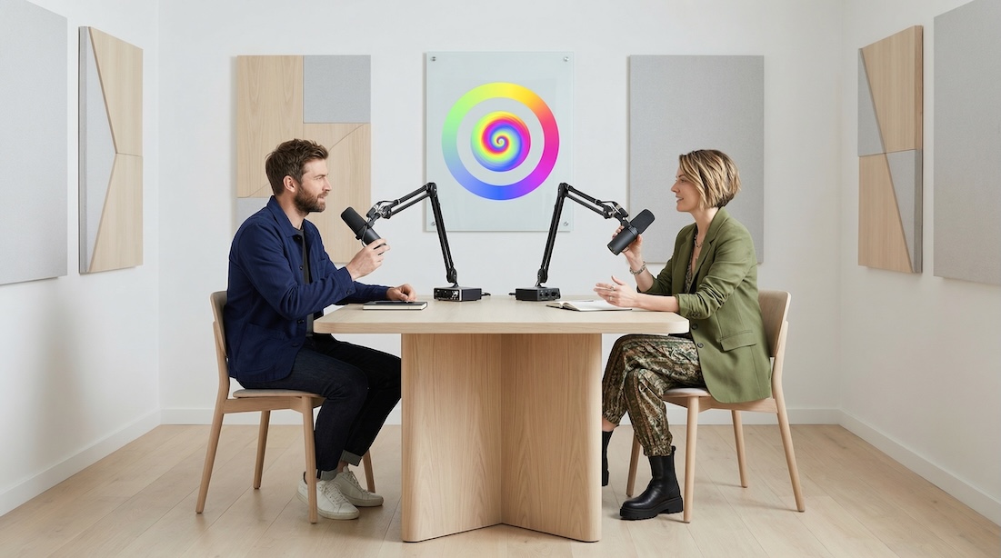 futuristic classroom setting