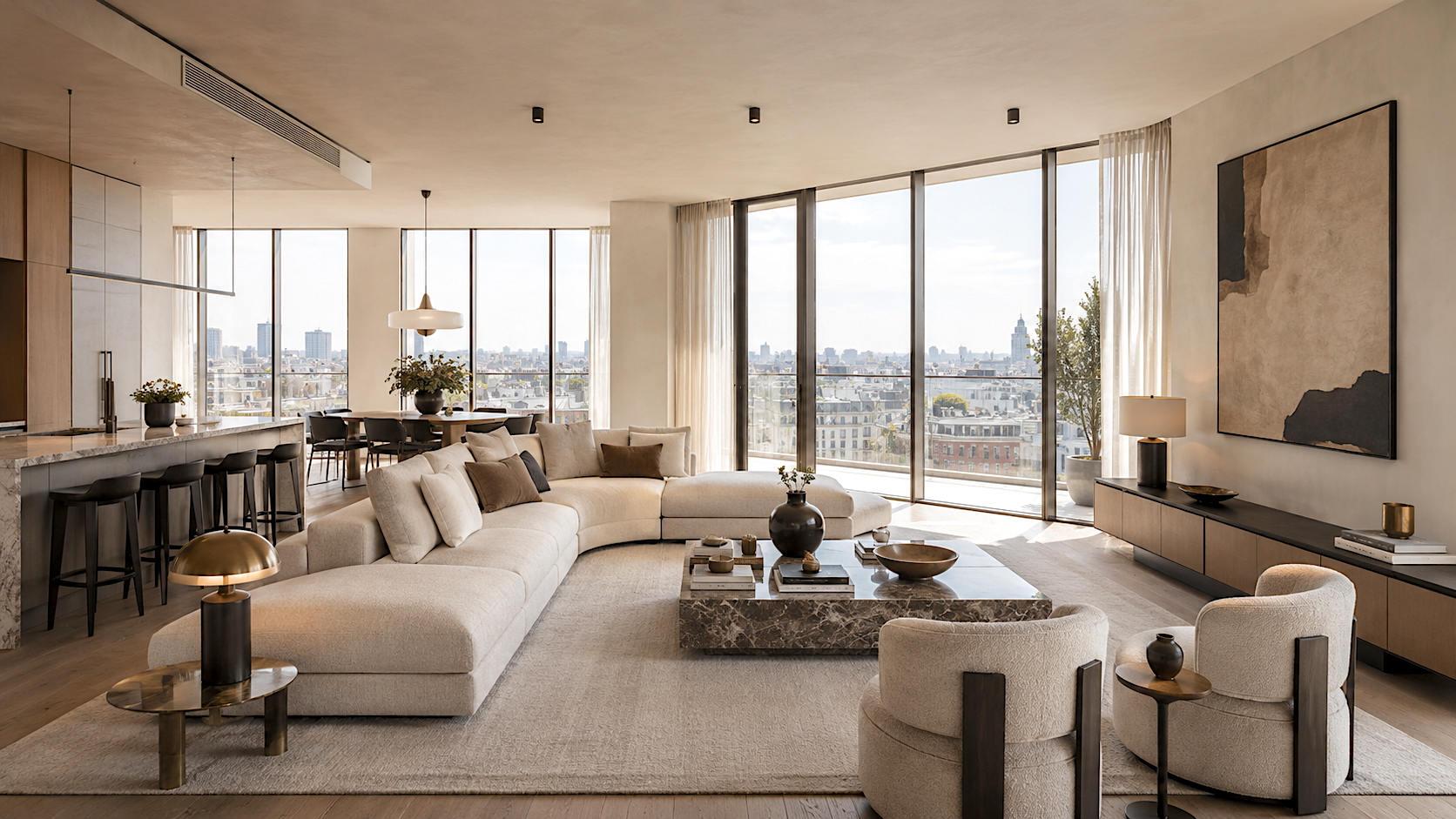 Aurelian CGI visualisation designed for interactive property website storytelling