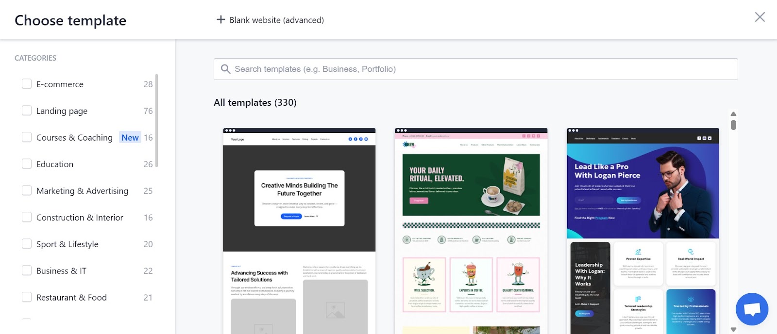 Create Your Weblium Account and Launch the AI Site Wizard for Instant Website Generation