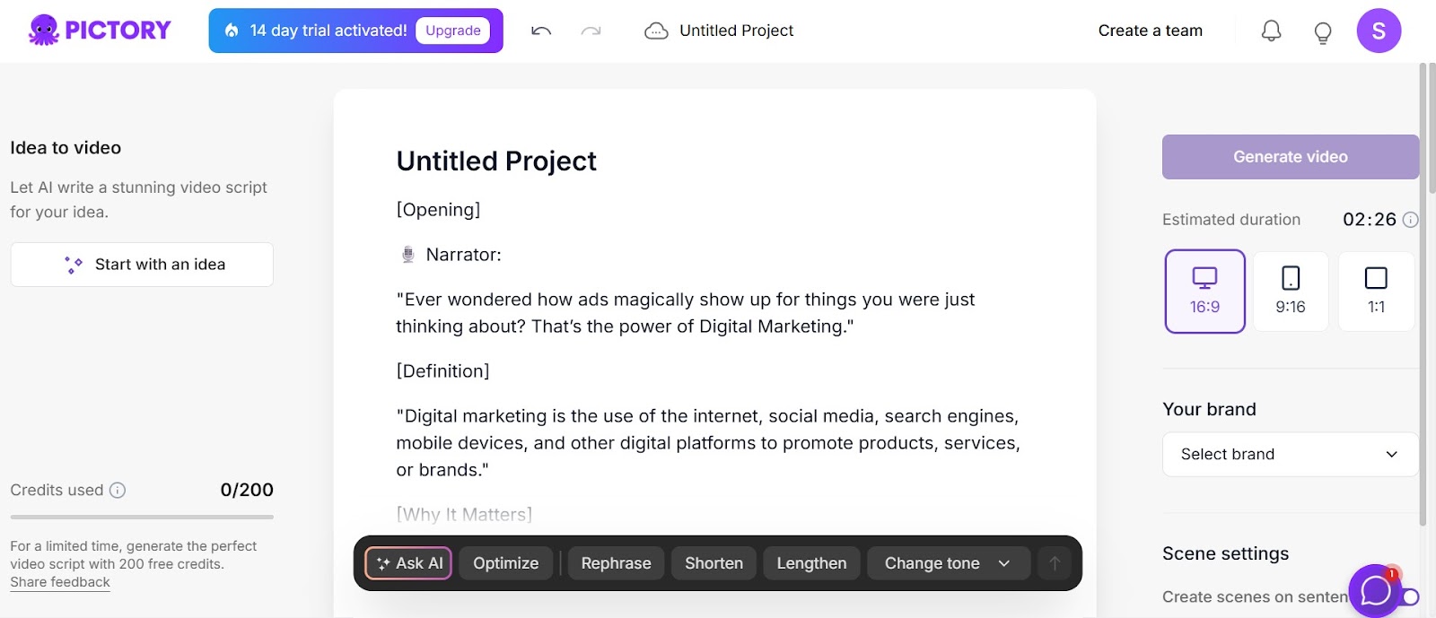 Advanced Features: Exploring PPT Conversion, Image Integration, and AI Video Editor Tools