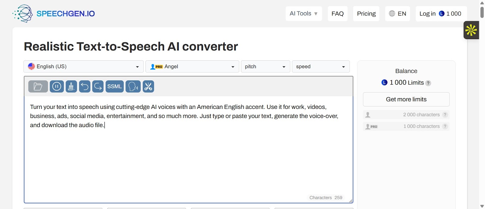 Getting Started with SpeechGen.io — Your AI Voice Generation Solution
