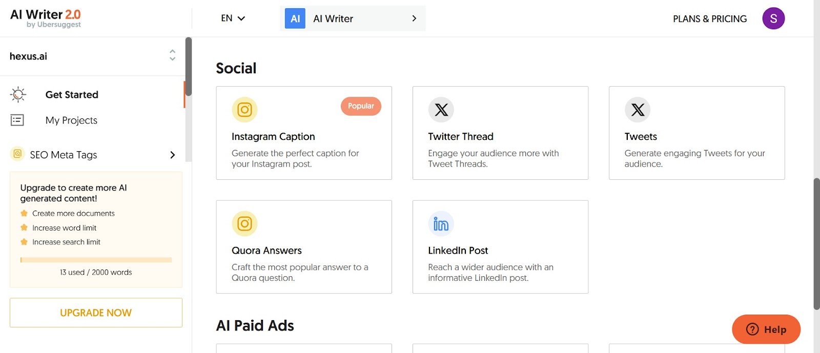 Creating Optimized Content with AI Writer 2.0 — From Keywords to Complete Articles