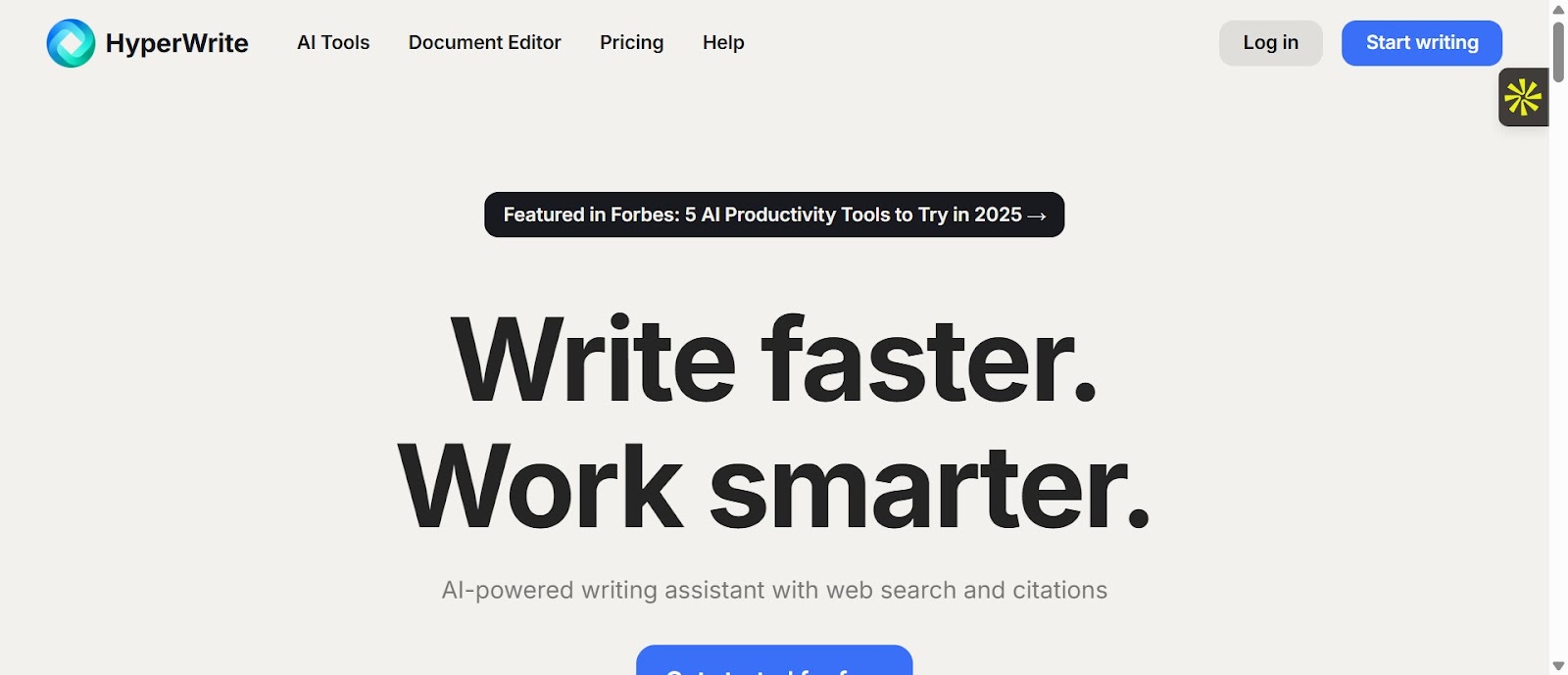 Getting Started with HyperWrite AI — Your Smart Writing Companion