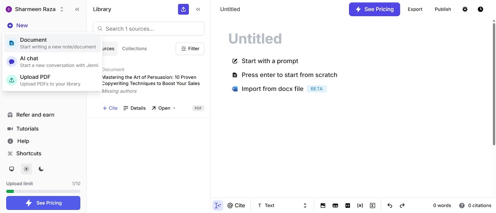 Transform Your Writing Workflow: Export, Share, and Maximize Jenni's Capabilities for Better Results
