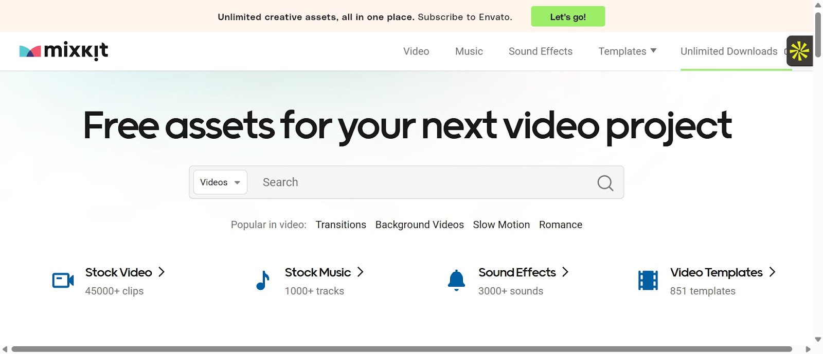 Discover Mixkit — Your Free Creative Asset Powerhouse for Videos and Audio