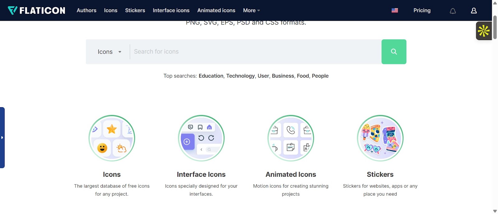 Exploring Flaticon's Vast Library — From Icons to Animated Graphics
