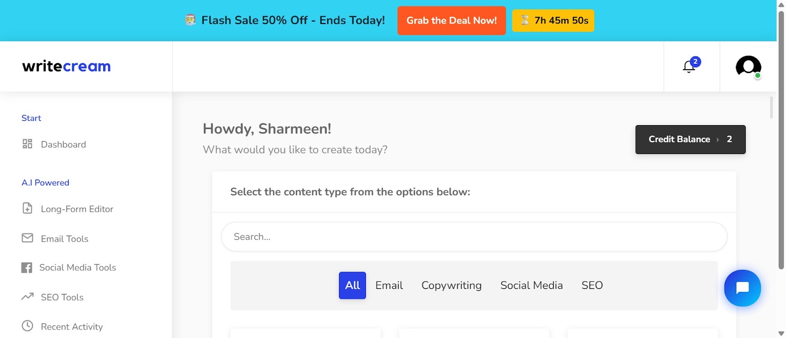 Master SEO Content Creation Using Writecream's Specialized Features