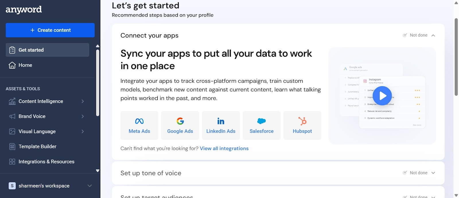 Creating Your First Blog Post with Anyword's Blog Wizard