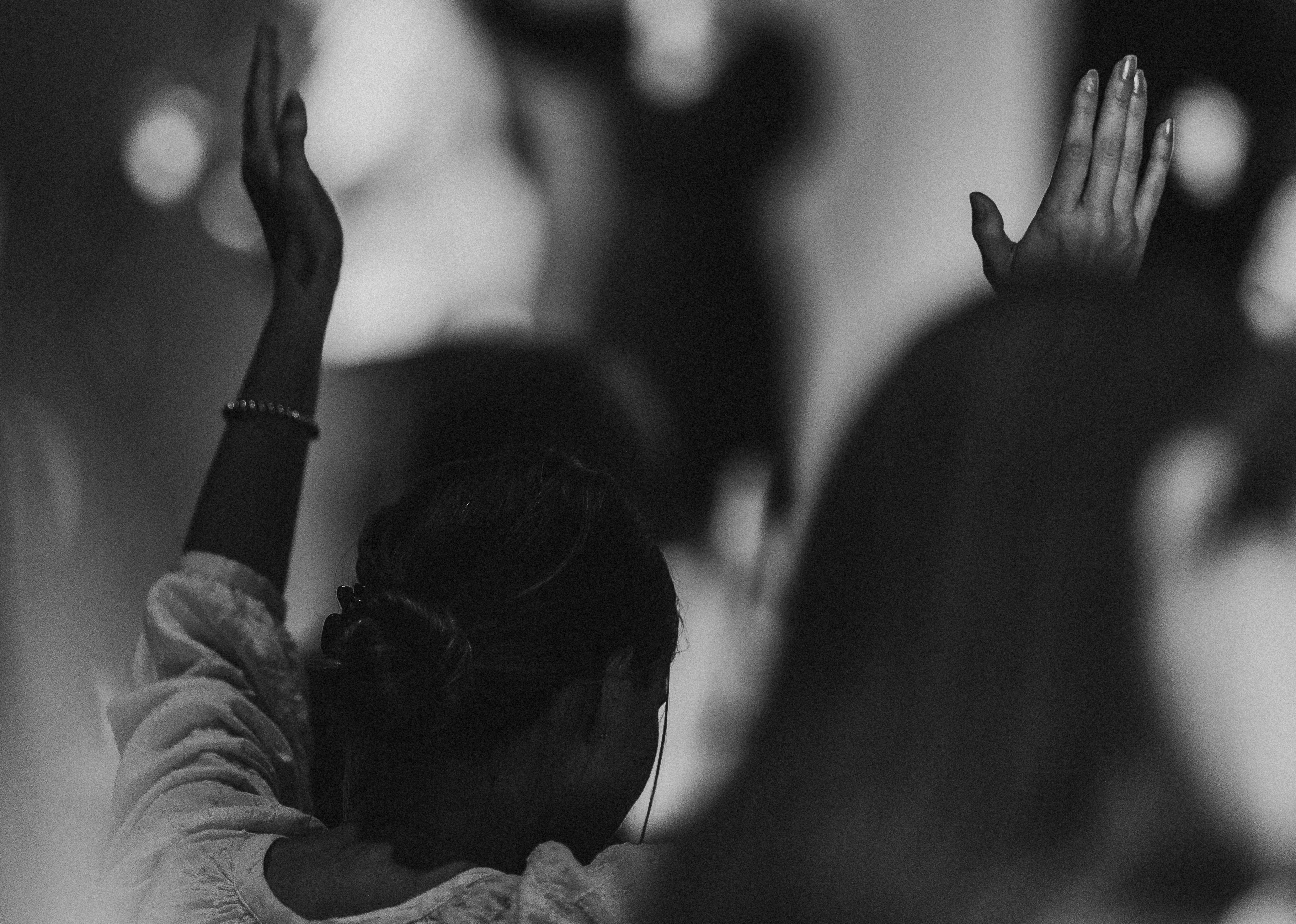 Person Worshipping God