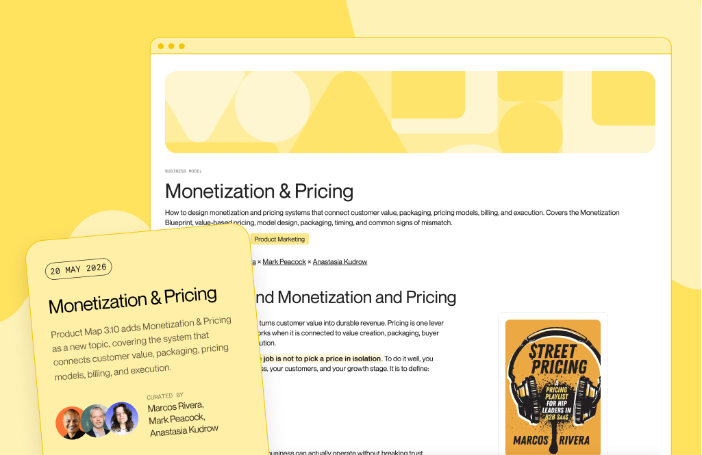 Product Management Knowledge Map