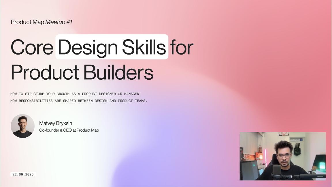Product Map Community Meetup #1