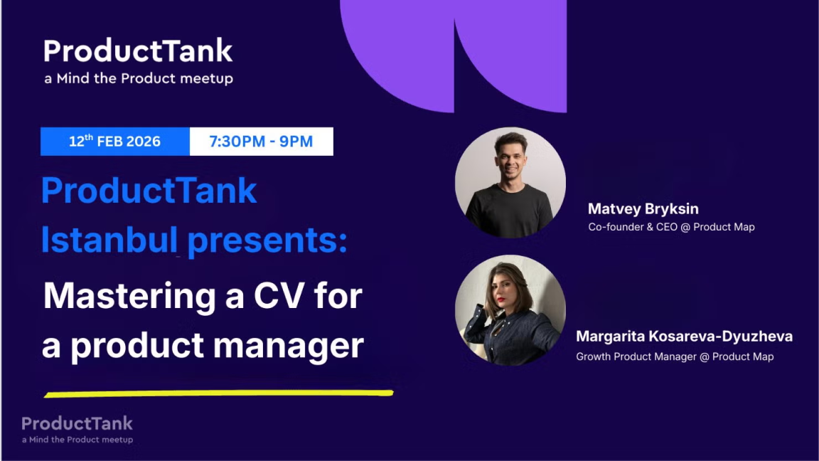 ProductTank Istanbul & Product Map