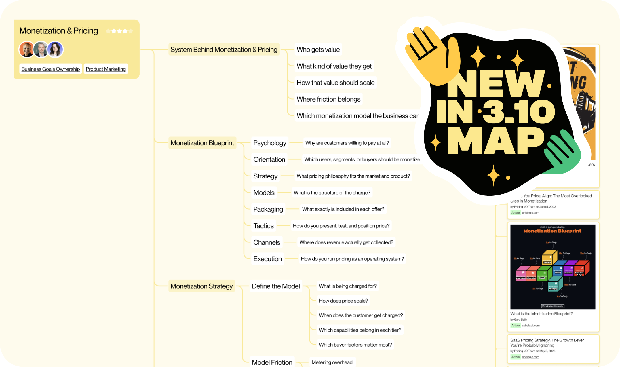 Product Map 3.10: Monetization & Pricing