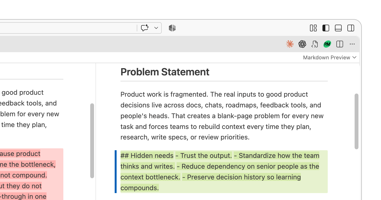 Version control all your changes