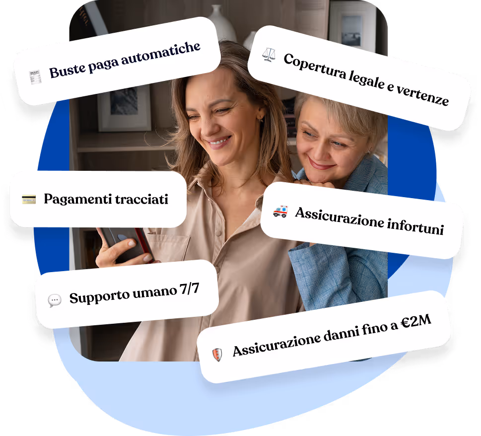 Assunzione colf e bdanti online con Baze