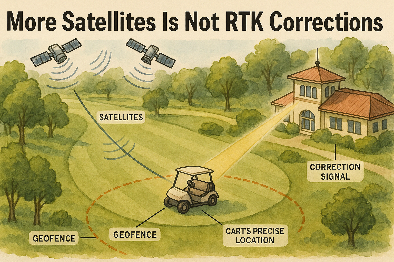 More Satellites Is Not RTK Corrections