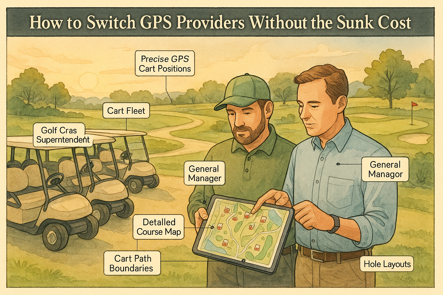 How to Switch GPS Providers Without the Sunk Cost