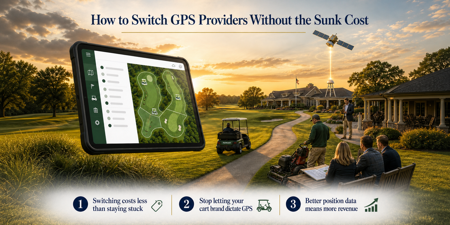 How to Switch GPS Providers Without the Sunk Cost