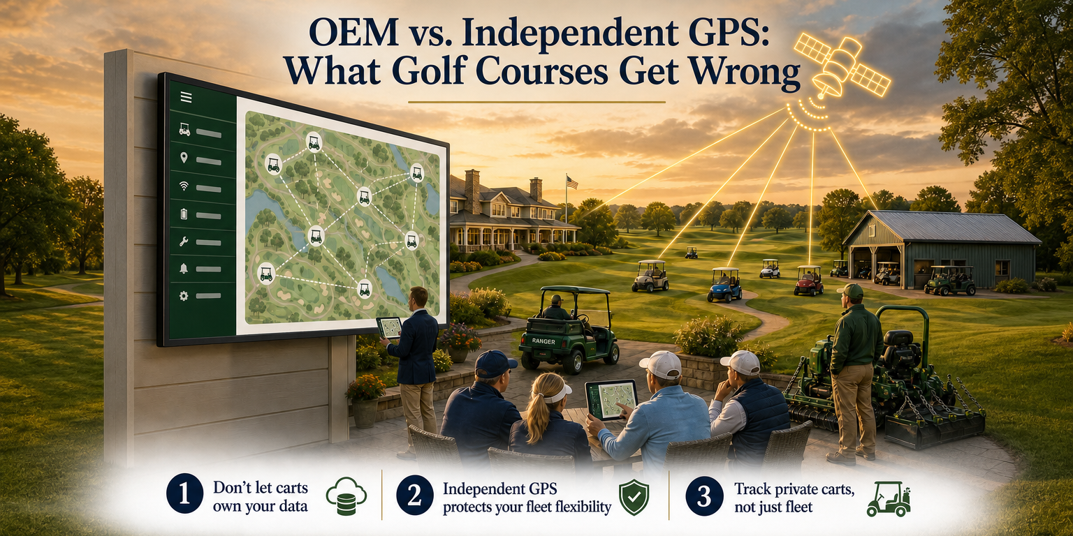OEM vs. Independent GPS: What Golf Courses Get Wrong